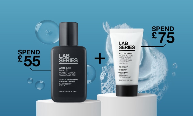SPEND £55+ & receive one free travel size.