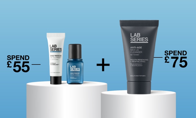 SPEND £55+ & receive one free travel size.