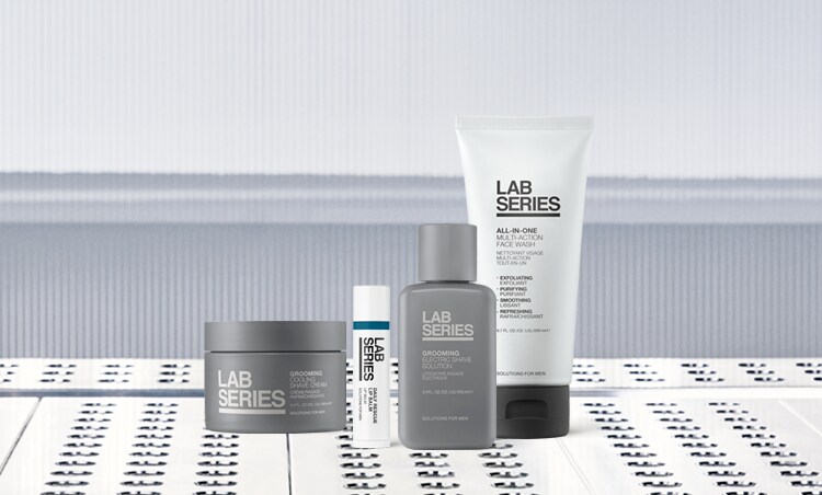 product shot of Lab Series bestselling skincare