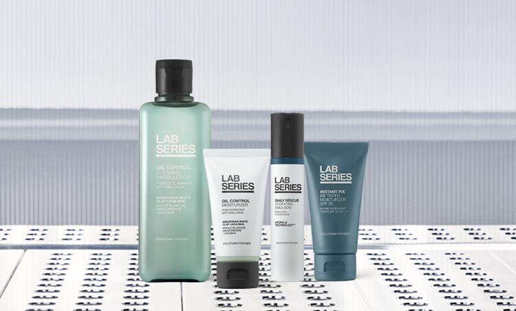 product shot of Lab Series bestselling skincare